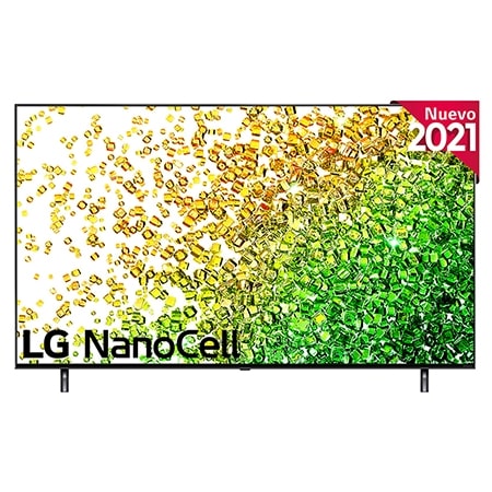 Vista frontal del LG NanoCell TV