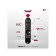 LG 4K NanoCell, SmartTV webOS 6.0, Procesador Inteligente 4K α7 Gen4 con AI, HDR Dolby Vision, DOLBY ATMOS [Clase de eficiencia energética G], 55NANO916PA