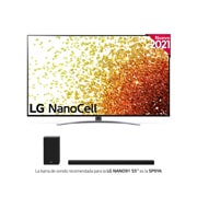 LG 4K NanoCell, SmartTV webOS 6.0, Procesador Inteligente 4K α7 Gen4 con AI, HDR Dolby Vision, DOLBY ATMOS [Clase de eficiencia energética G], 55NANO916PA