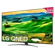 LG Televisor LG 4K QNED, Procesador Inteligente de Gran Potencia 4K a7 Gen 5 con IA, compatible con formatos HDR 10, HLG, HGiG, Smart TV webOS22, perfecto para Gaming, 55QNED826QB