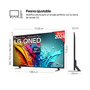 LG 55 pulgadas Smart TV LG AI QNED85 4K 2024, 55QNED85T6C