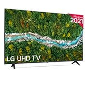 LG 4K UHD, SmartTV webOS 6.0, Procesador de Imagen 4K Quad Core [Clasificación energética G], 55UP77006LB