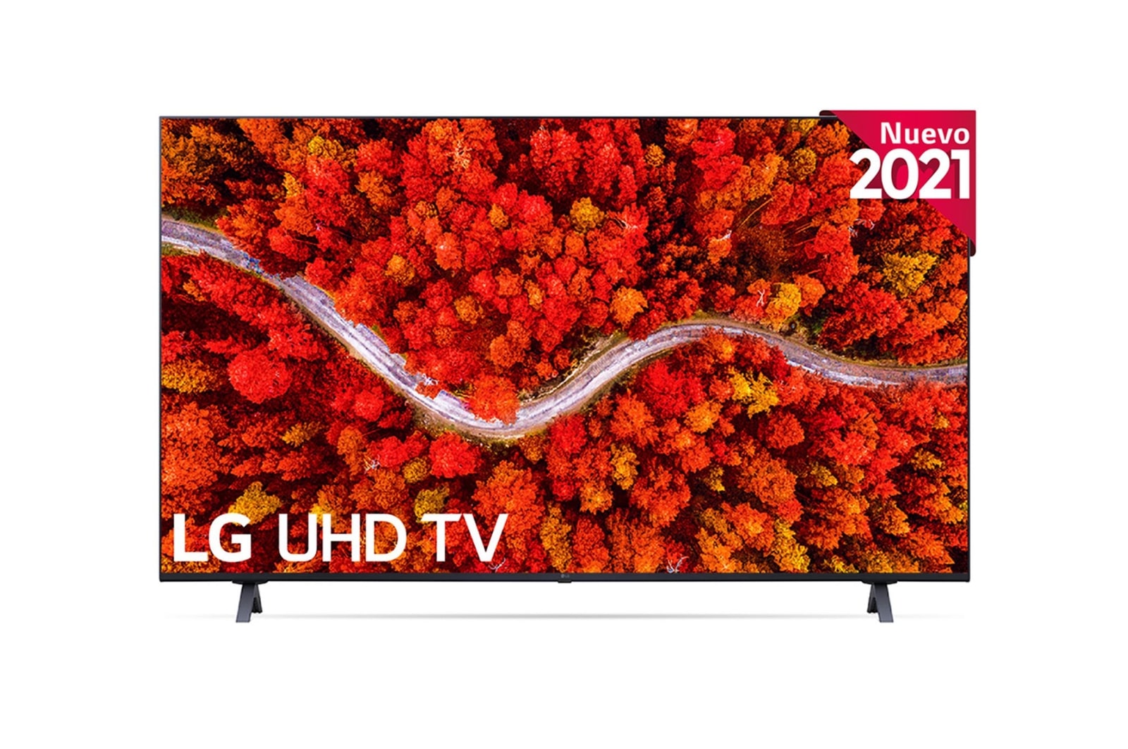 LG 4K UHD, SmartTV webOS 6.0, Procesador de Imagen 4K Quad Core [Clasificación energética G], 55UP80006LA