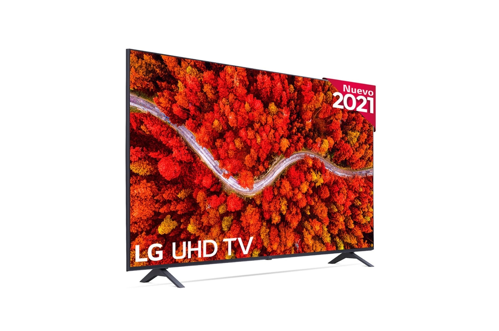 LG 4K UHD, SmartTV webOS 6.0, Procesador de Imagen 4K Quad Core [Clasificación energética G], 55UP80006LA