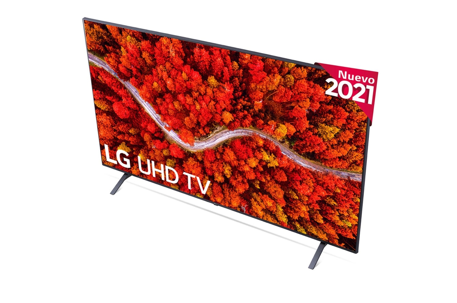 LG 4K UHD, SmartTV webOS 6.0, Procesador de Imagen 4K Quad Core [Clasificación energética G], 55UP80006LA