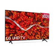 LG 4K UHD, SmartTV webOS 6.0, Procesador de Imagen 4K Quad Core [Clasificación energética G], 55UP80006LA