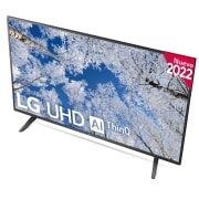 LG Televisor LG 4K UHD, Procesador de Gran Potencia 4K a5 Gen 5, compatible con formatos HDR 10, HLG y HGiG, Smart TV webOS22., 55UQ70006LB