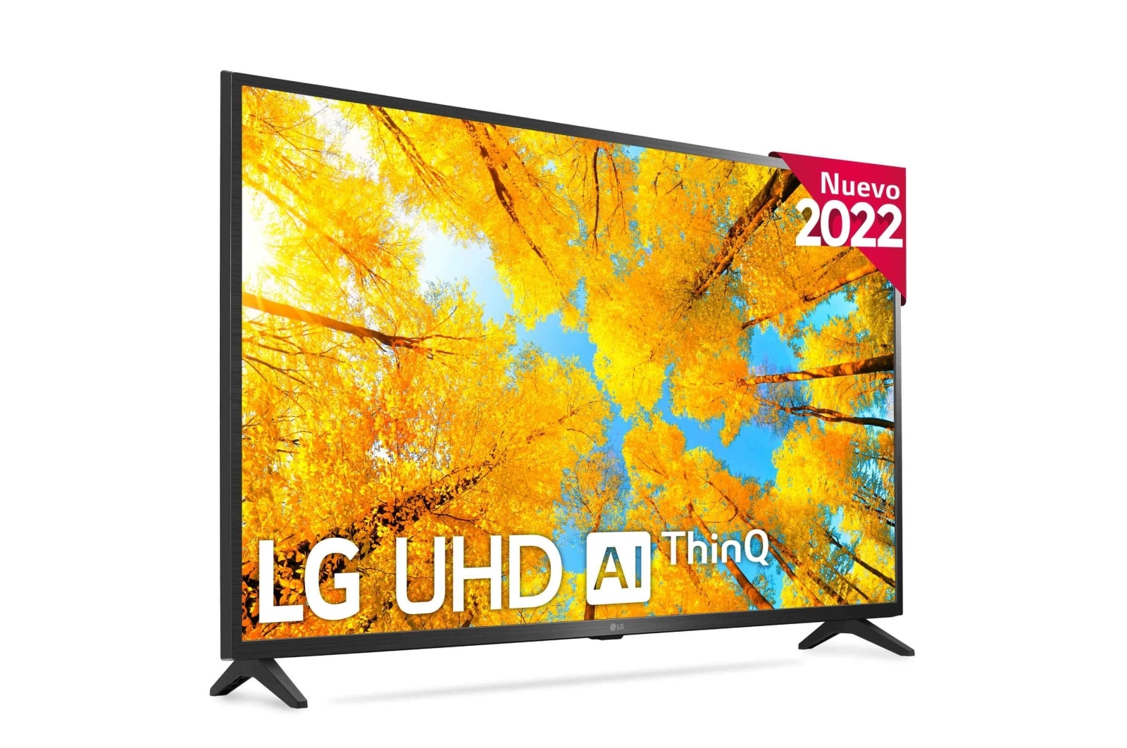 LG Televisor LG 4K UHD, Procesador de Gran Potencia 4K a5 Gen 5, compatible con formatos HDR 10, HLG y HGiG, Smart TV webOS22., 55UQ75006LF