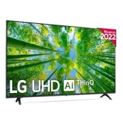 LG Televisor LG 4K UHD, Procesador de Gran Potencia 4K a5 Gen 5, compatible con formatos HDR 10, HLG y HGiG, Smart TV webOS22., 55UQ79006LA