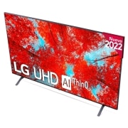 LG Televisor LG 4K UHD, Procesador de Gran Potencia 4K a5 Gen 5, compatible con formatos HDR 10, HLG y HGiG, Smart TV webOS22., 55UQ90006LA