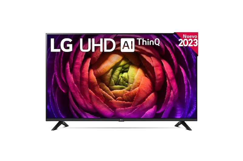 LG TV LG UHD 4K de 43'' Serie 74, Procesador Alta Potencia, HDR10 / Dolby Digital Plus, Smart TV webOS23. , 43UR74006LB