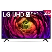 LG TV LG  UHD 4K de 55'' Serie 73, Procesador Alta Potencia, HDR10 / Dolby Digital Plus, Smart TV webOS23. , 55UR73006LA