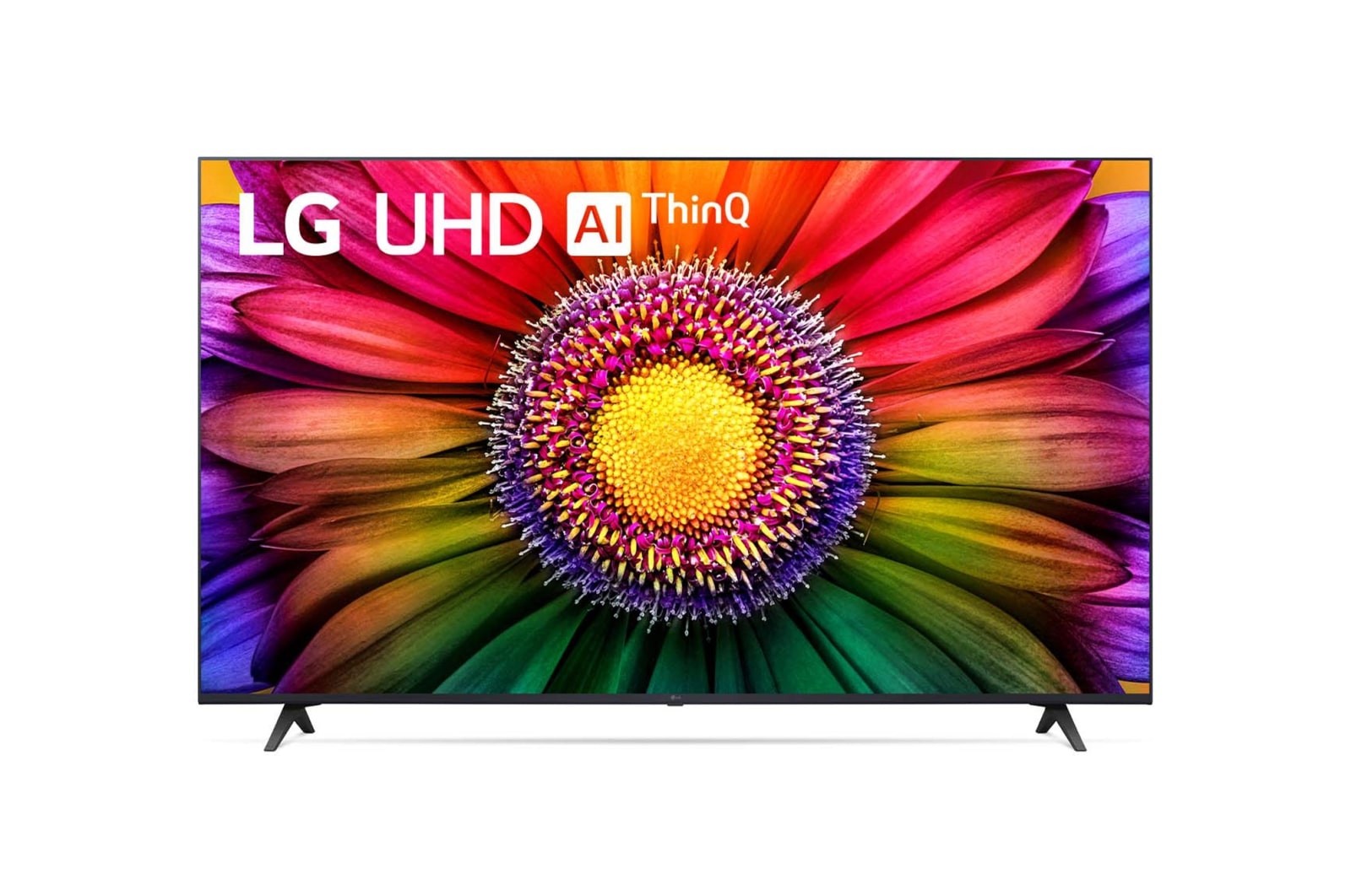 LG TV LG  UHD 4K de 55'' Serie 80, Procesador Alta Potencia, HDR10 / Dolby Digital Plus, Smart TV webOS23., 55UR80006LJ