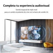 LG TV LG  UHD 4K de 55'' Serie 80, Procesador Alta Potencia, HDR10 / Dolby Digital Plus, Smart TV webOS23., 55UR80006LJ