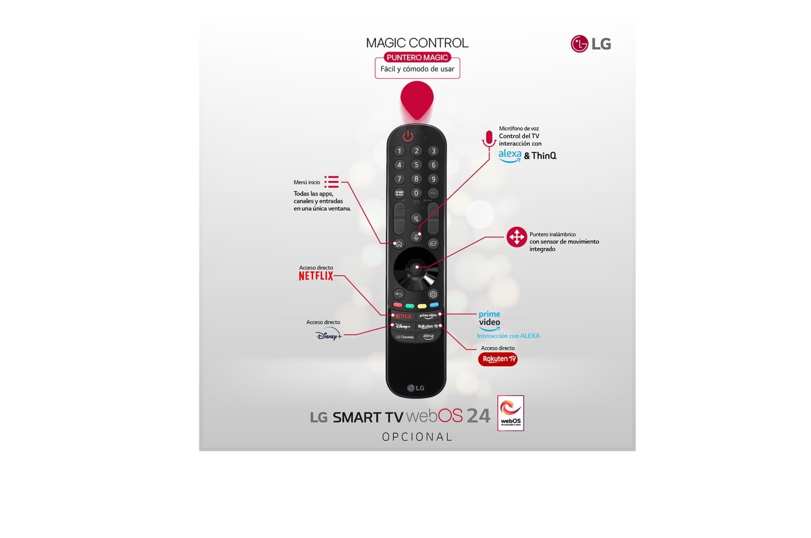 LG 55 pulgadas TV LG UHD AI 4K serie UT73 con Smart TV WebOS24, 55UT73006LA