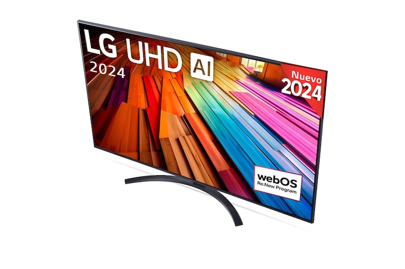 LG 55 pulgadas Smart TV LG UHD AI UT81 4K 2024, 55UT81006LA
