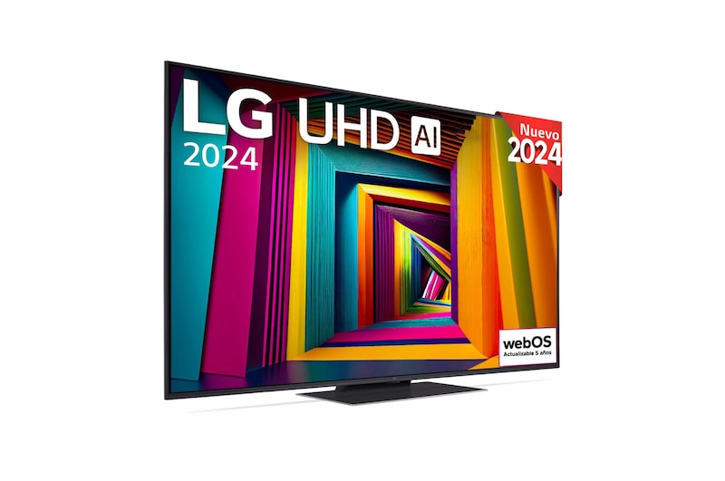 LG 55 pulgadas Smart TV LG UHD AI UT91 4K 2024, 55UT91006LA