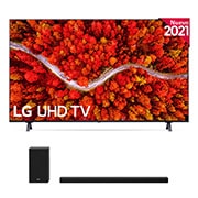 LG 4K UHD, SmartTV webOS 6.0, Procesador de Imagen 4K Quad Core [Clasificación energética G], 60UP80006LA