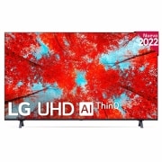 LG Televisor LG 4K UHD, Procesador de Gran Potencia 4K a5 Gen 5, compatible con formatos HDR 10, HLG y HGiG, Smart TV webOS22., 60UQ90006LA