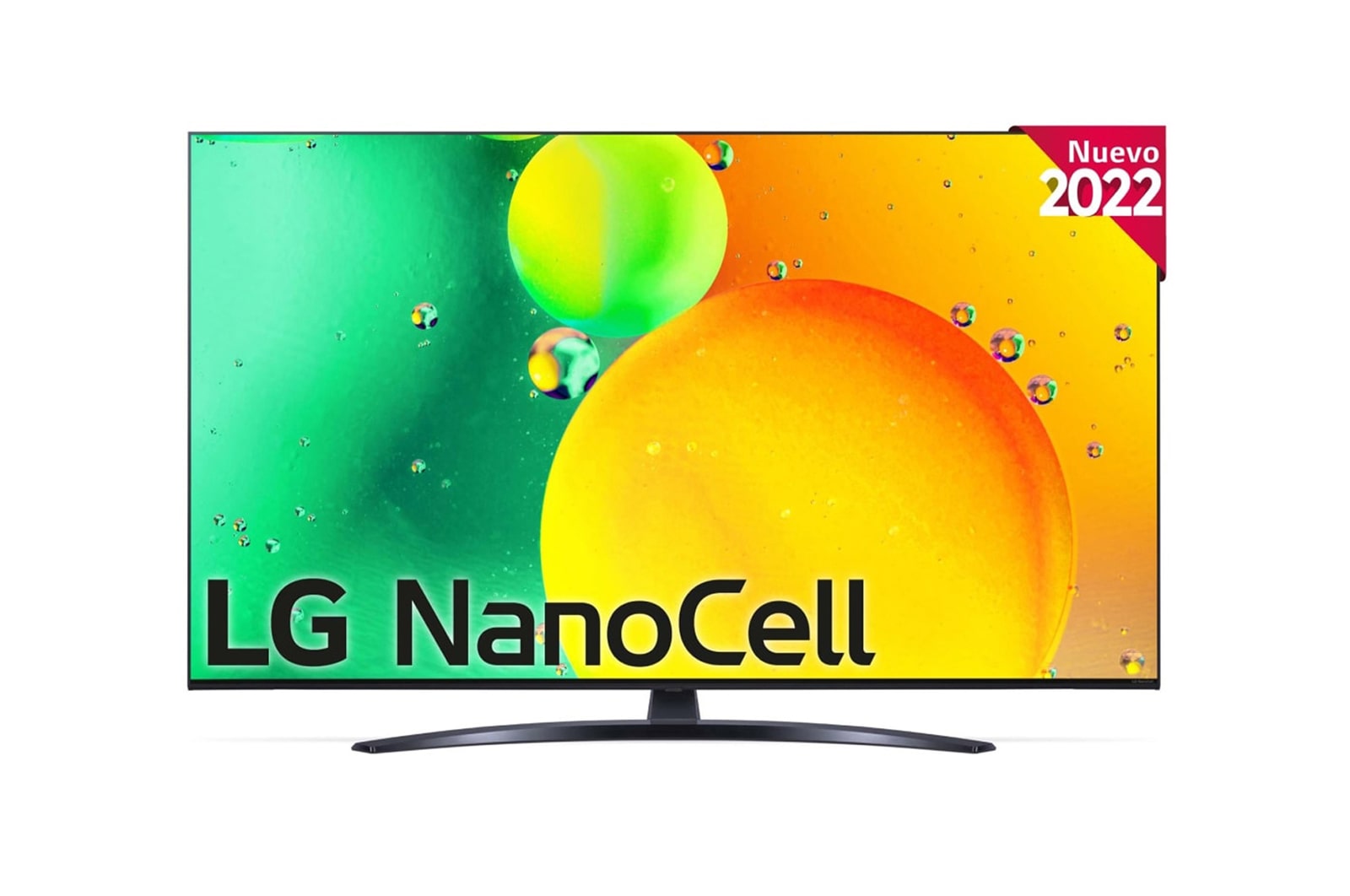 LG Televisor LG 4K Nanocell, Procesador de Gran Potencia 4K a5 Gen 5, compatible con formatos HDR 10, HLG y HGiG, Smart TV webOS22, 65NANO766QA