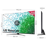 LG 4K NanoCell, SmartTV webOS 6.0, Procesador de Imagen 4k Quad Core [Clase de eficiencia energética F], 65NANO816PA