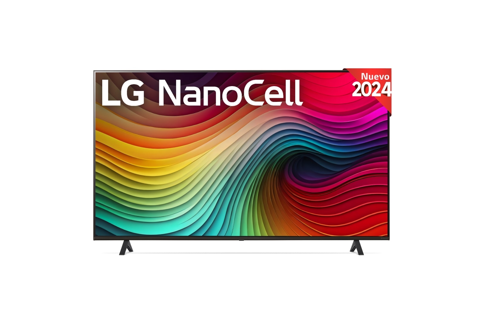 LG 65 pulgadas TV LG NANOCELL 4K serie AI NANO82  con Smart TV WebOS24, 65NANO82T6B