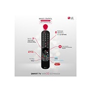 LG 4K NanoCell, SmartTV webOS 6.0, Procesador Inteligente 4K α7 Gen4 con AI, HDR Dolby Vision, DOLBY ATMOS [Clase de eficiencia energética F], 65NANO886PB