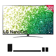 LG 4K NanoCell, SmartTV webOS 6.0, Procesador Inteligente 4K α7 Gen4 con AI, HDR Dolby Vision, DOLBY ATMOS [Clase de eficiencia energética F], 65NANO886PB