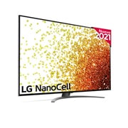 LG 4K NanoCell, SmartTV webOS 6.0, Procesador Inteligente 4K α7 Gen4 con AI, HDR Dolby Vision, DOLBY ATMOS [Clase de eficiencia energética G], 65NANO916PA