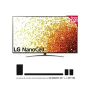 LG 4K NanoCell, SmartTV webOS 6.0, Procesador Inteligente 4K α7 Gen4 con AI, HDR Dolby Vision, DOLBY ATMOS [Clase de eficiencia energética G], 65NANO916PA