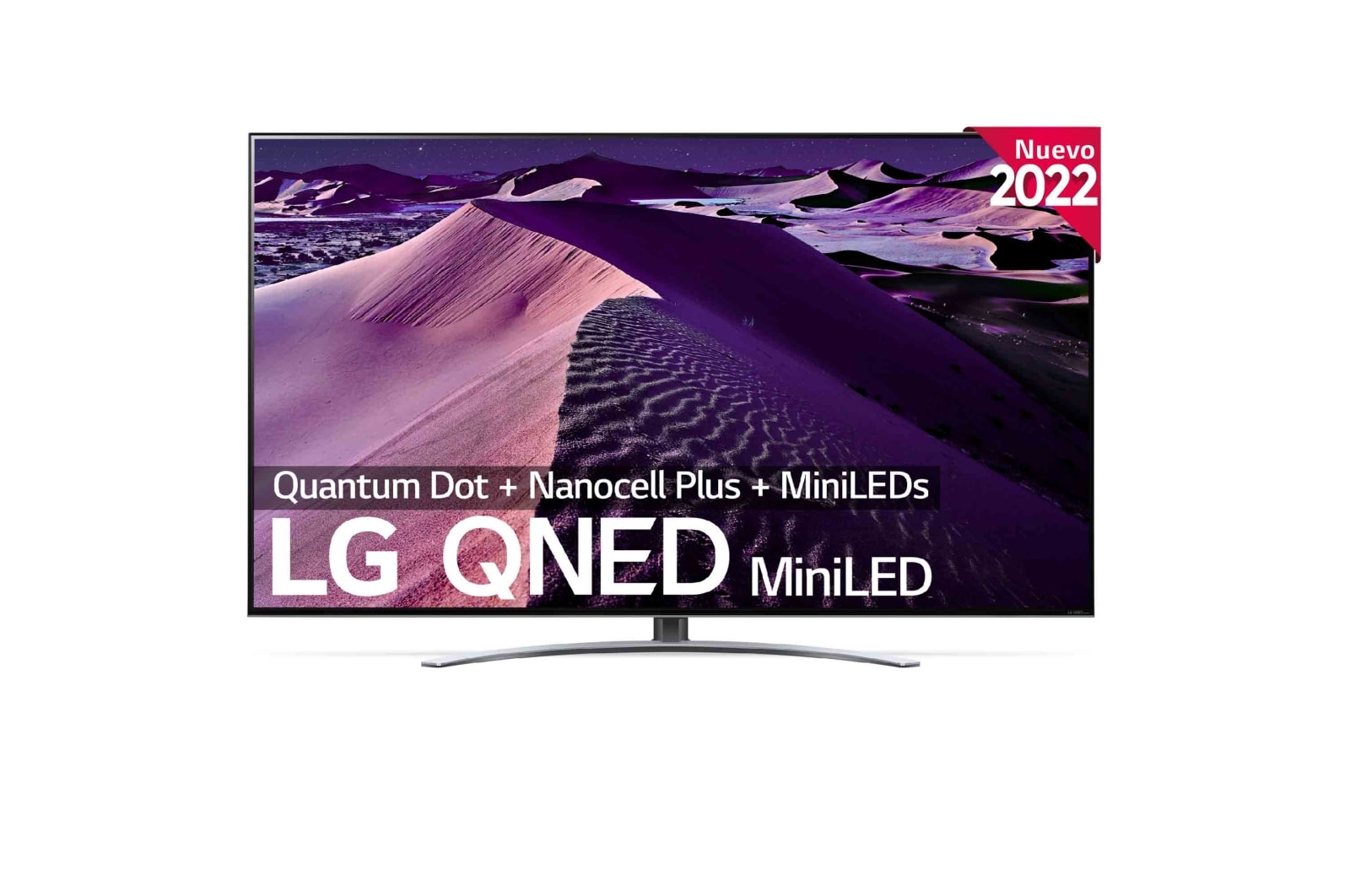 LG Televisor LG 4K QNED Mini LED, Procesador Inteligente de Gran Potencia 4K α7 Gen 5 con IA, compatible con el 100% de formatos HDR, HDR Dolby Vision y Dolby Atmos, Smart TV webOS22, perfecto para Gaming, 65QNED866QA