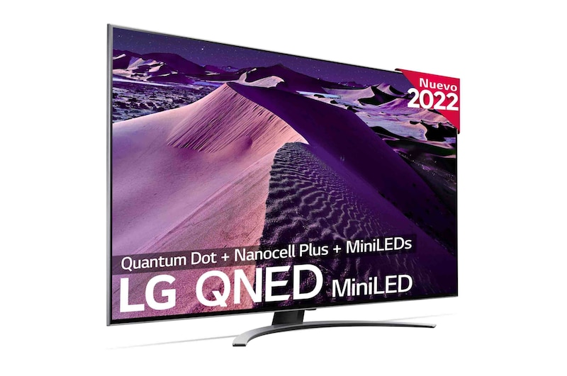 LG Televisor LG 4K QNED Mini LED, Procesador Inteligente de Gran Potencia 4K a7 Gen 5 con IA, compatible con el 100% de formatos HDR, HDR Dolby Vision y Dolby Atmos, Smart TV webOS22, perfecto para Gaming, 65QNED876QB