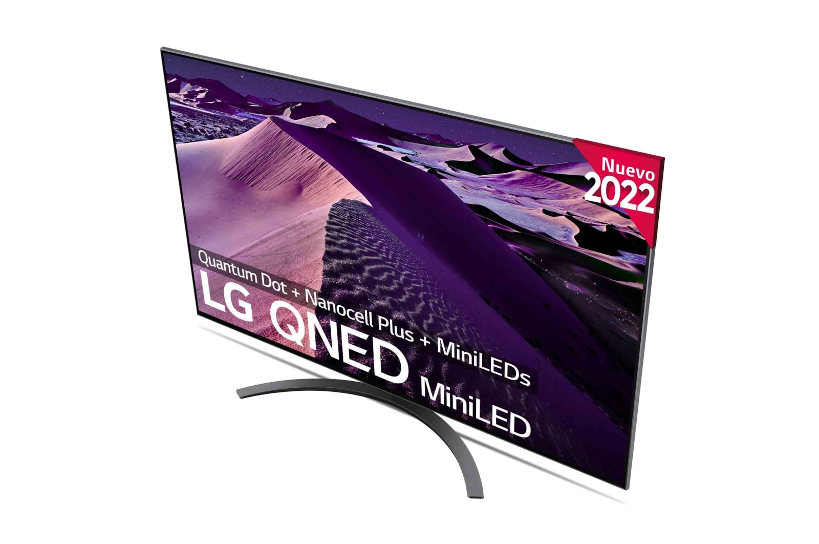 LG Televisor LG 4K QNED Mini LED, Procesador Inteligente de Gran Potencia 4K a7 Gen 5 con IA, compatible con el 100% de formatos HDR, HDR Dolby Vision y Dolby Atmos, Smart TV webOS22, perfecto para Gaming, 65QNED876QB