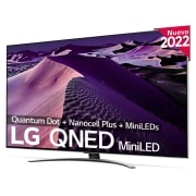 LG Televisor LG 4K QNED Mini LED, Procesador Inteligente de Gran Potencia 4K a7 Gen 5 con IA, compatible con el 100% de formatos HDR, HDR Dolby Vision y Dolby Atmos, Smart TV webOS22, perfecto para Gaming, 65QNED876QB