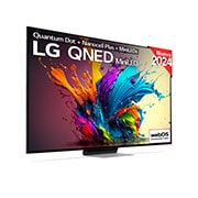 LG 65 pulgadas TV LG QNED MiniLED 4K serie AI QNED91  con Smart TV WebOS24, 65QNED91T6A