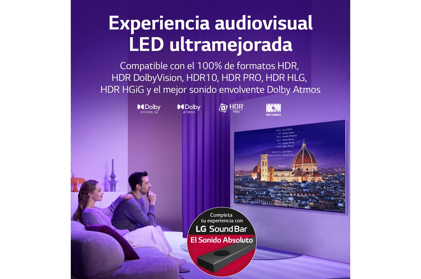 LG TV LG QNED MiniLED 8K 65'' Serie 99, Procesador Máxima Potencia, Dolby Vision / Dolby Atmos, Smart TV webOS22, perfecto para gaming., 65QNED999QB