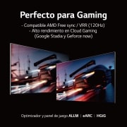 LG TV LG QNED MiniLED 8K 65'' Serie 99, Procesador Máxima Potencia, Dolby Vision / Dolby Atmos, Smart TV webOS22, perfecto para gaming., 65QNED999QB