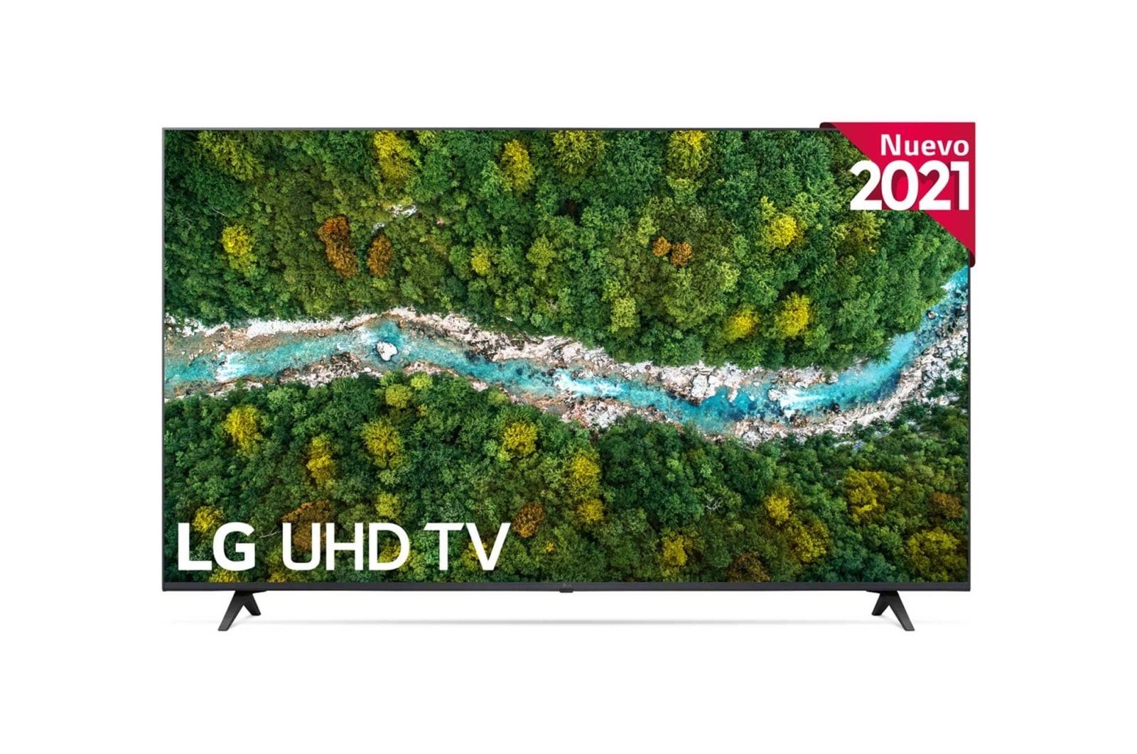 LG 4K UHD, SmartTV webOS 6.0, Procesador de Imagen 4K Quad Core [Clasificación energética G], 65UP77006LB