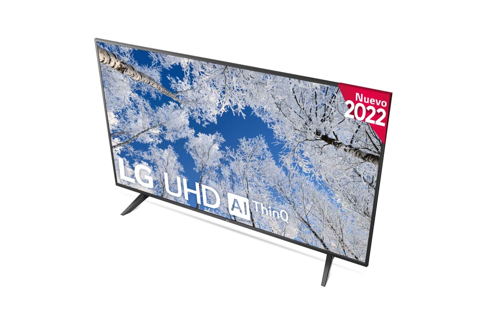 LG Televisor LG 4K UHD, Procesador de Gran Potencia 4K a5 Gen 5, compatible con formatos HDR 10, HLG y HGiG, Smart TV webOS22., 65UQ70006LB