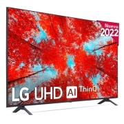 LG Televisor LG 4K UHD, Procesador de Gran Potencia 4K a5 Gen 5, compatible con formatos HDR 10, HLG y HGiG, Smart TV webOS22., 65UQ90006LA