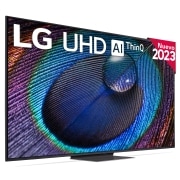 LG TV LG  UHD 4K de 65'' Serie 91, Procesador Alta Potencia, HDR10 / Dolby Digital Plus, Smart TV webOS23., 65UR91006LA