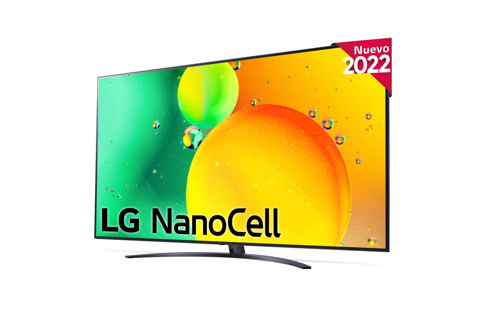 LG Televisor LG 4K Nanocell, Procesador de Gran Potencia 4K a5 Gen 5, compatible con formatos HDR 10, HLG y HGiG, Smart TV webOS22, 70NANO766QA