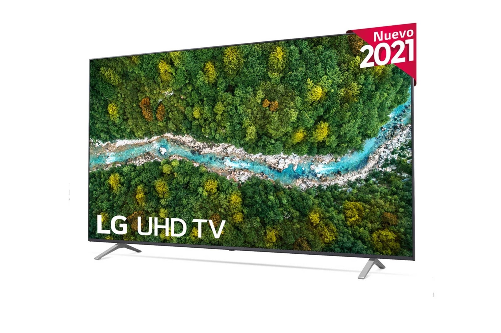 LG 4K UHD, SmartTV webOS 6.0, Procesador de Imagen 4K Quad Core [Clasificación energética G], 70UP77006LB