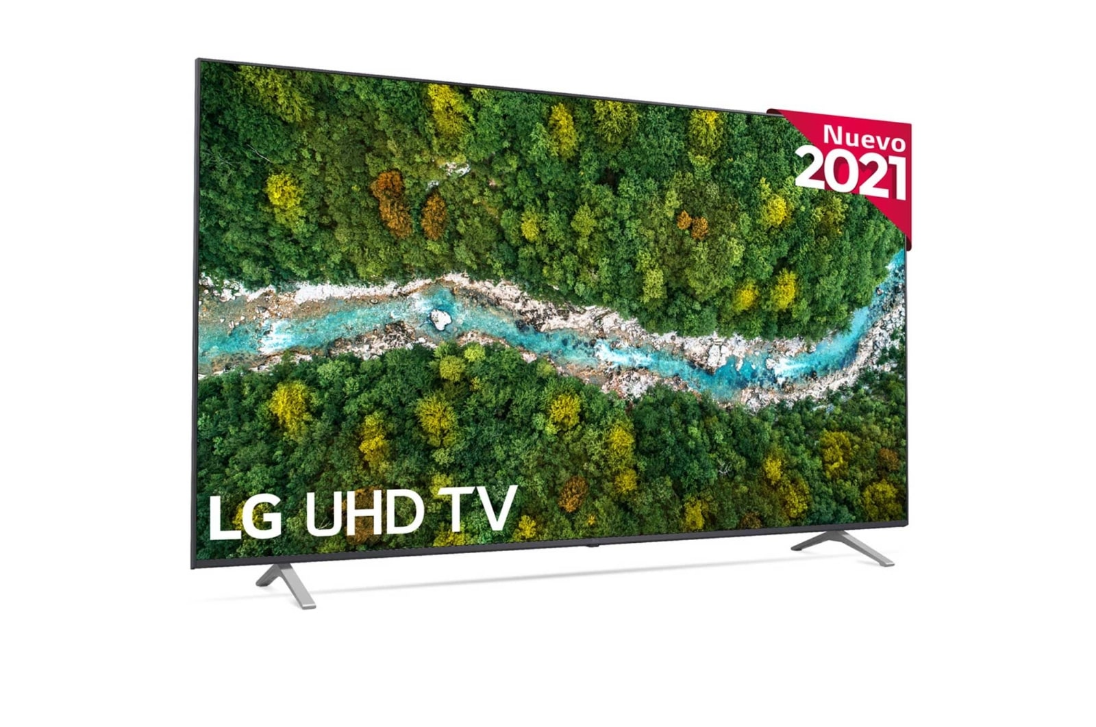 LG 4K UHD, SmartTV webOS 6.0, Procesador de Imagen 4K Quad Core [Clasificación energética G], 70UP77006LB