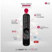 LG Televisor LG 4K UHD, Procesador de Gran Potencia 4K a5 Gen 5, compatible con formatos HDR 10, HLG y HGiG, Smart TV webOS22., 70UQ81006LB