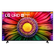 LG TV LG  UHD 4K de 70'' Serie 80, Procesador Alta Potencia, HDR10 / Dolby Digital Plus, Smart TV webOS23., 70UR80006LJ