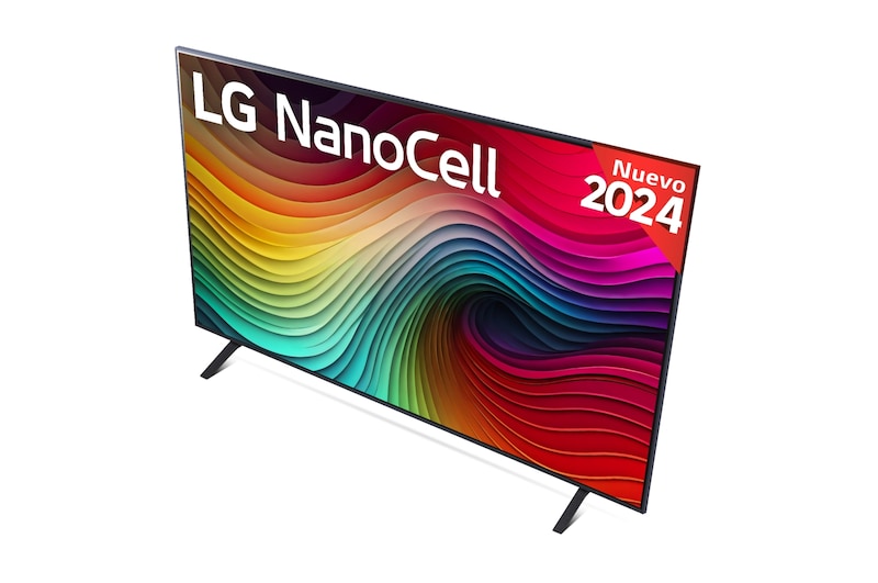 LG 75 pulgadas TV LG NANOCELL 4K serie AI NANO81 con Smart TV WebOS24, 75NANO81T6A