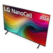 LG 75 pulgadas TV LG NANOCELL 4K serie NANO81  con Smart TV WebOS24, 75NANO81T6A