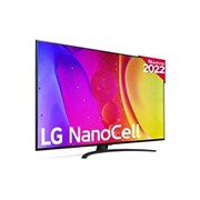 LG Televisor LG 4K Nanocell, Procesador de Gran Potencia 4K a5 Gen 5, compatible con formatos HDR 10, HLG y HGiG, Smart TV webOS22, 75NANO826QB