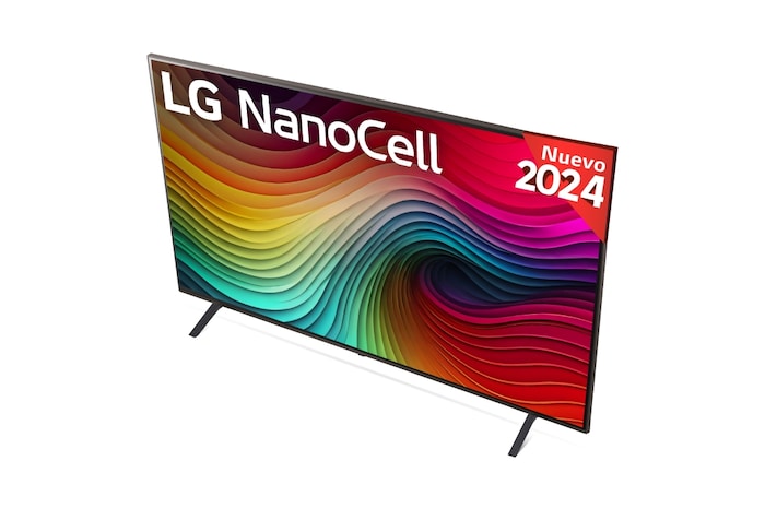 LG 75 pulgadas TV LG NANOCELL 4K serie AI NANO82 con Smart TV WebOS24, 75NANO82T6B